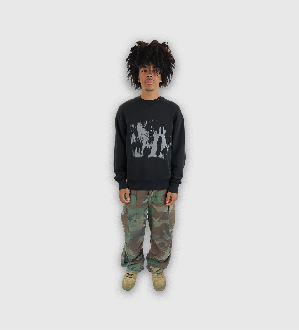 Distortion Sweater Black