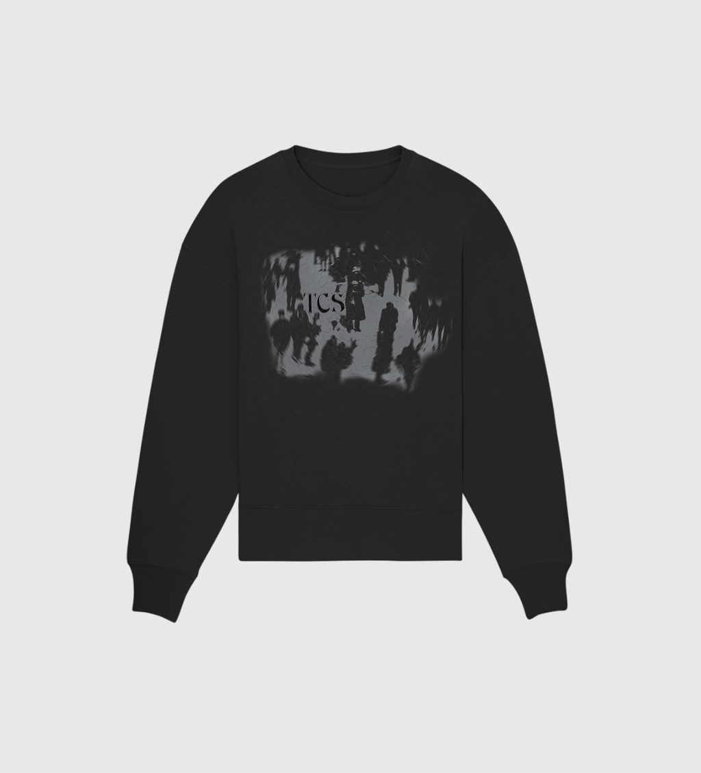 Distortion Sweater Black