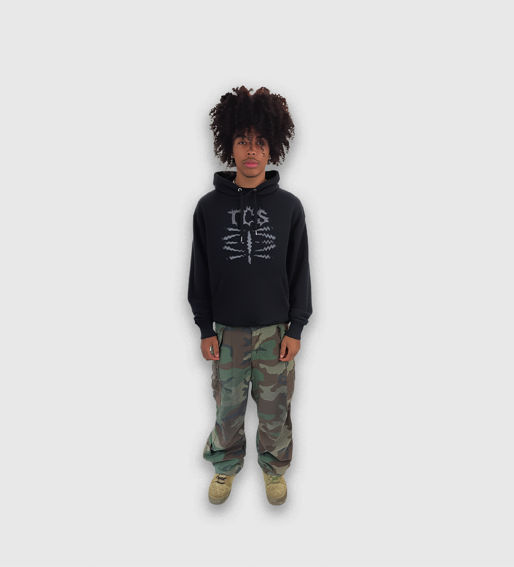 Scribs Hoodie Black